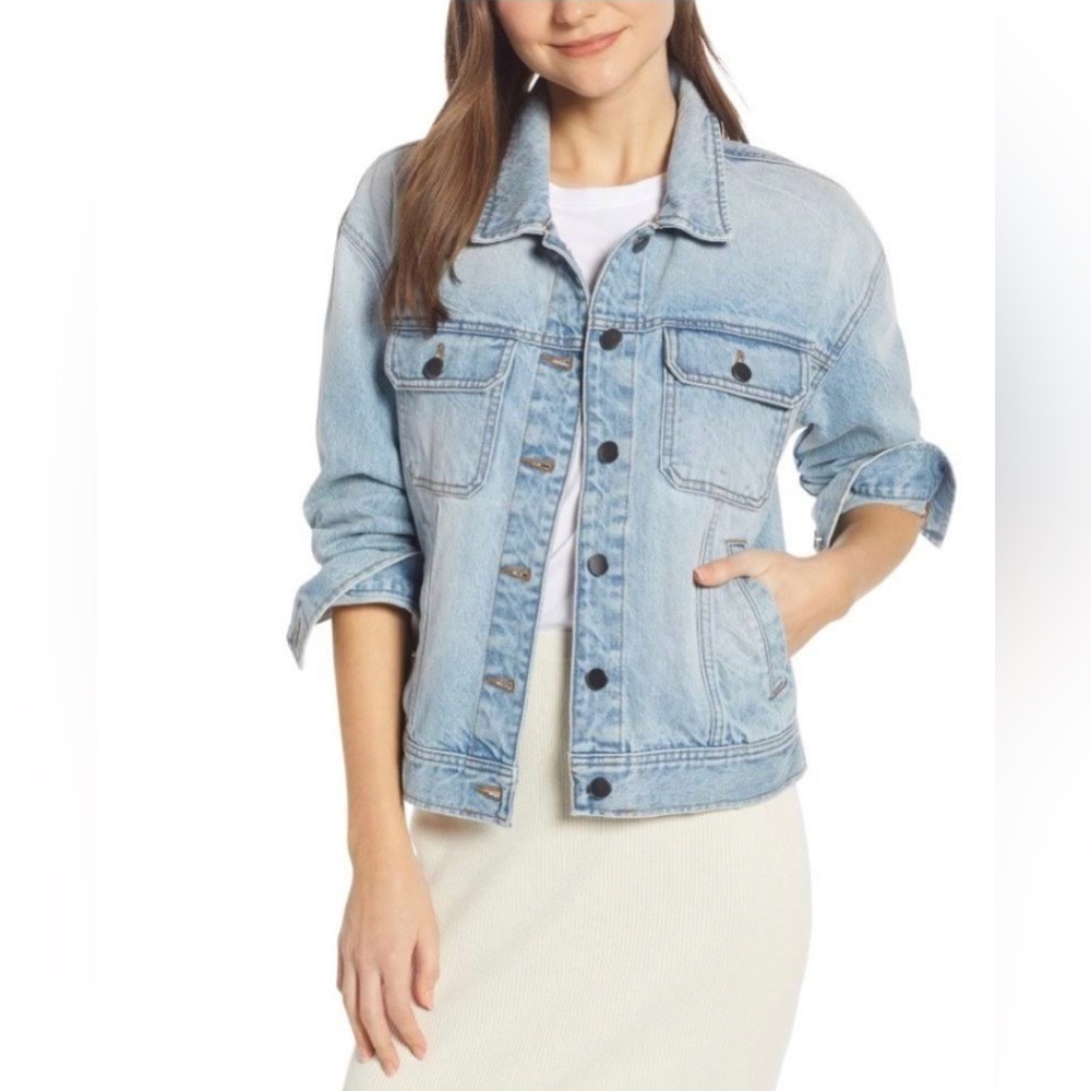 SOMETHING NAVY Women’s Denim Jacket